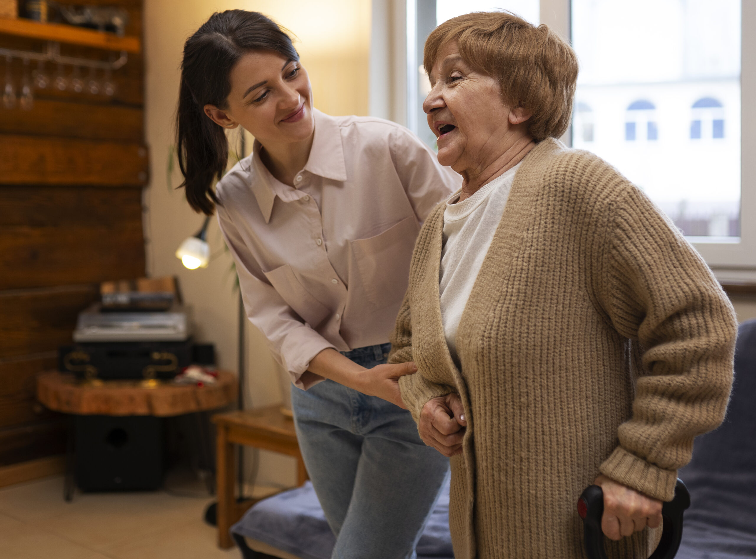 levantar a una persona mayor del suelo